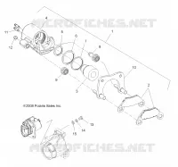 FREIN ARRIERE CALIPER