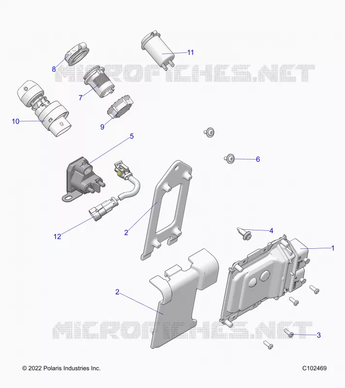 ELECTRICITE, SWITCHES, SENSORS AND ECM