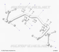 SUSPENSION, FRONT BARRE STABILISATRICE