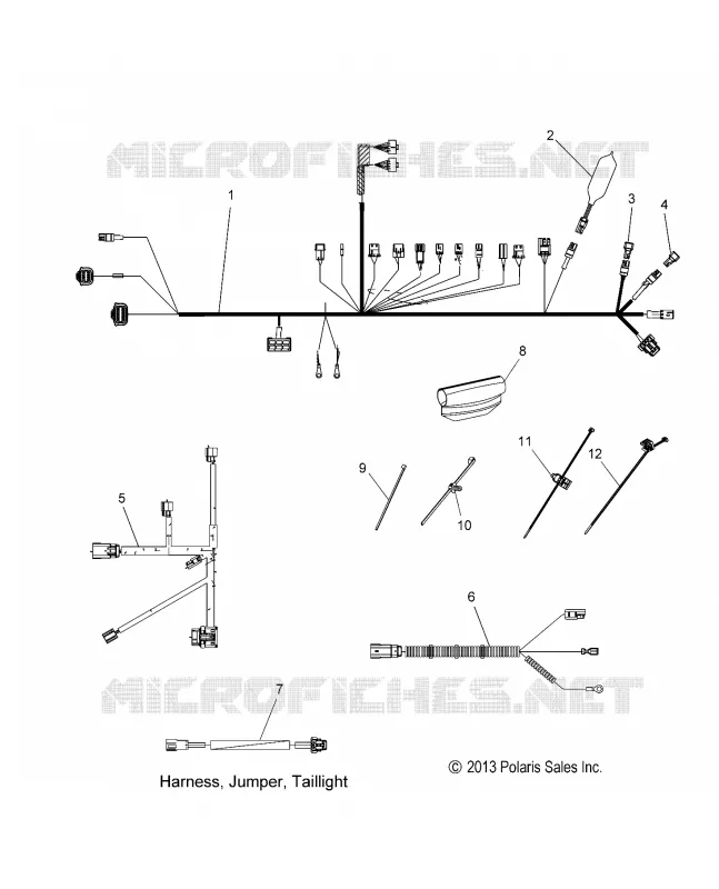ELECTRICITE, WIRING HARNESSES