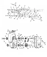 FREIN AND CARTER DE CHAINEE ALL SWEDISH SNOWMOBILES LESS SUPERTRAK, WIDETRAK   LITE (4922482248001A)