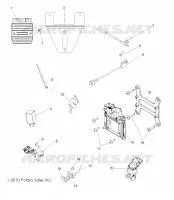 REGULATEUR, RELAYS, CAPTEURS and ECU