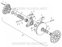 EMBRAYAGE DE TRANSMISSION 500 RMK 0982964 AND EUROPEAN 500 RMK E982964 (4942634263C001)
