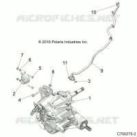 DRIVE TRAIN, MAIN SUPPORT PONT