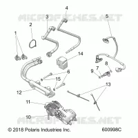 SYSTÃˆME D'ALIMENTATION, RAIL, LINES AND THROTTLE BODY