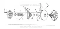 EMBRAYAGE DE TRANSMISSION  INDY LITE GT (4921342134019A)