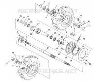 PONT ARRIERE Magnum 4X4 W97AC42A, Swedish Magnum 4X4 S97AC42E and Norwe (4940834083C006)