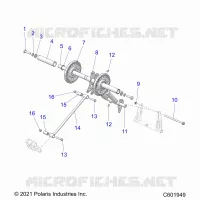 SUSPENSION, BRAS DE SUSPENSION ARRIERE