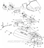 CAPOT 440 XC 0971760 (4937873787A009)