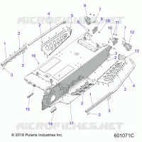 CHASSIS, TUNNEL AND REAR ASM.