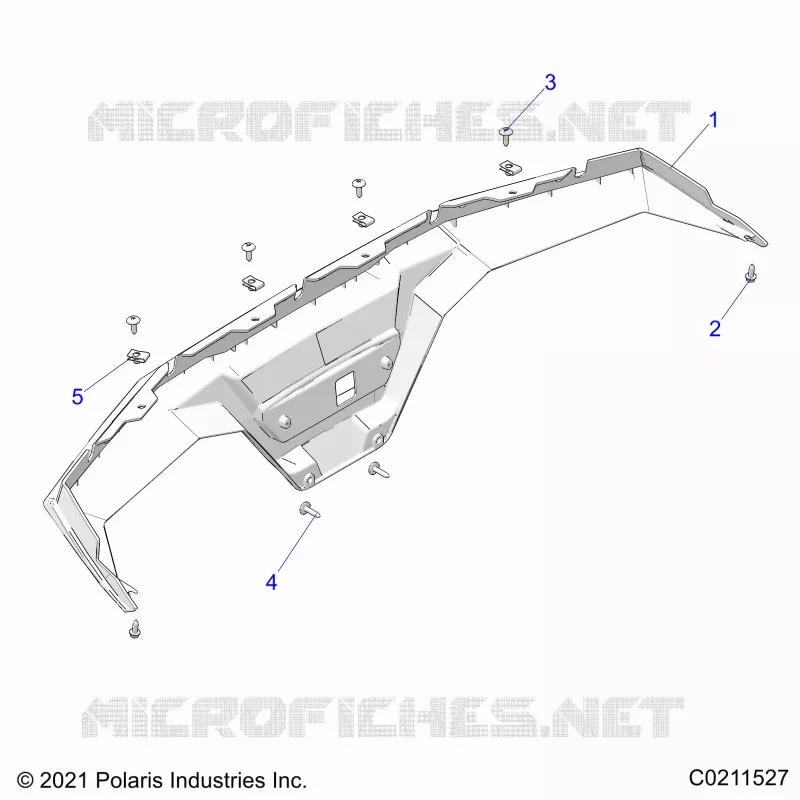 CARROSSERIE ARRIERE BUMPER