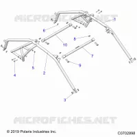 CHASSIS, CAB CADRE