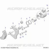 FREIN AVANT CALIPER