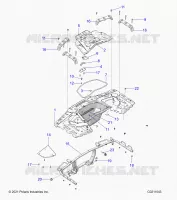 CARROSSERIE ARRIERE RACK
