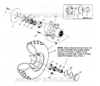 ROUE AVANT  4X4 400L W948140 (4926772677B005)