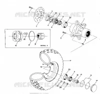 ROUE AVANT 350 4X4 / W928139 (4922832283019A)