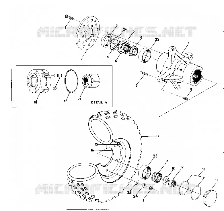 ROUE AVANT 350 4X4 / W928139 (4922832283019A)