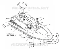 CONDUIT D'ADMISSION ASSEMBLY SL 650 B944058 (4926992699001A)