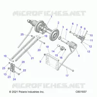 SUSPENSION, BRAS DE SUSPENSION ARRIERE