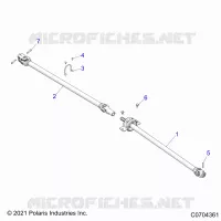 SYSTÃˆME DE TRANSMISSION, FRONT PROP SHAFT