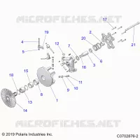 SYSTÃˆME DE TRANSMISSION, PRIMARY CLUTCH