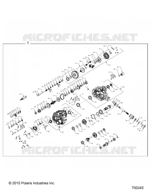 DRIVE TRAIN, PONT PRINCIPAL