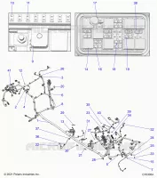 ELECTRICITE, WIRE HARNESS, CHASSIS