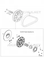 SYSTÈME DE TRANSMISSION, SECONDARY CLUTCH