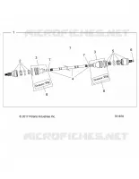 SYSTEME DE TRANSMISSION, FRONT HALF SHAFT