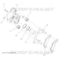 FREIN ARRIERE CALIPER