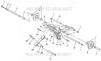 BRAS DE SUSPENSION AVANT WIDETRAK GT 0972061 AND EUROPEAN WIDETRAK GT E972061 (4938173817B007)