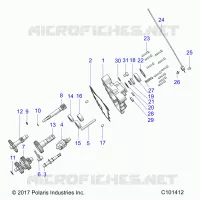 SYSTÃˆME DE TRANSMISSION, MAIN GEARCASE