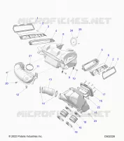 ENGINE, PRISE D'AIR SYSTEM