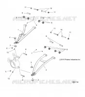 SUSPENSION AVANT A-ARMS