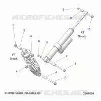 SUSPENSION, SUPPORT AMORTISSEUR , REAR SUSP.