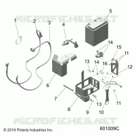 ELECTRICITE, BATTERY/BOX AND CABLES