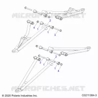 SUSPENSION AVANT A-ARM MOUNTING