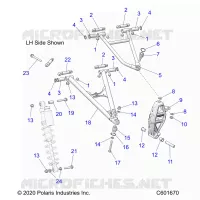 TRIANGLES SUSPENSIONS AVANT 