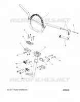 STEERING, FIXATION GUIDON