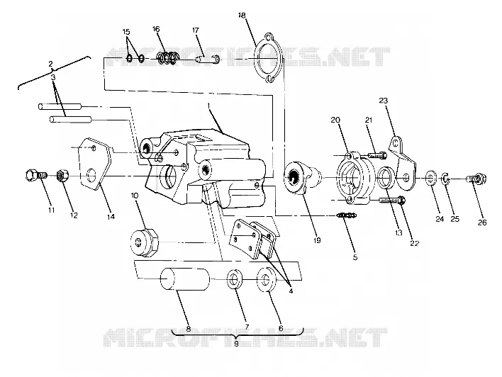 FREIN ARRIERE ASSEMBLY (4916331633030A)