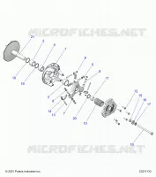 SYSTÃˆME DE TRANSMISSION, PRIMARY CLUTCH