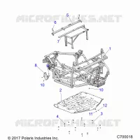 CHASSIS, MAIN FRAME AND SKID PLATES