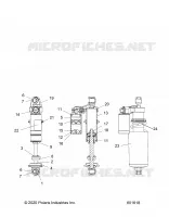 SUSPENSION, AMORTISSEUR AVANT TRACK