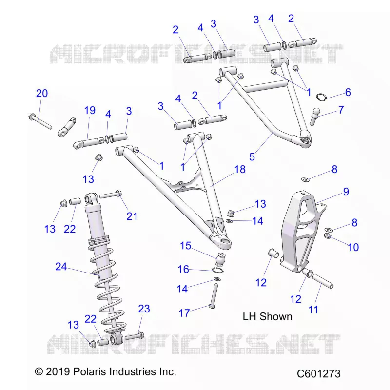 TRIANGLES SUSPENSIONS AVANT 