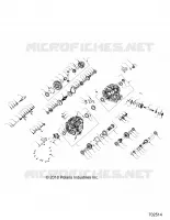 DRIVE TRAIN, PONT PRINCIPAL INTERNALS (FROM 7/1/2018)
