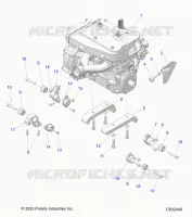MOTEUR, MOUNTING & LONG BLOCK
