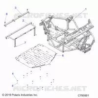 CHASSIS, MAIN CADRE