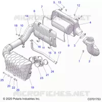 ENGINE, PRISE D'AIR SYSTEM