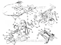 ELECTRICITE/FEU ARRIERE ASSEMBLY 6X6 400L, U.S. W958740, SWEDISH S958740 AND N (4930273027D003)