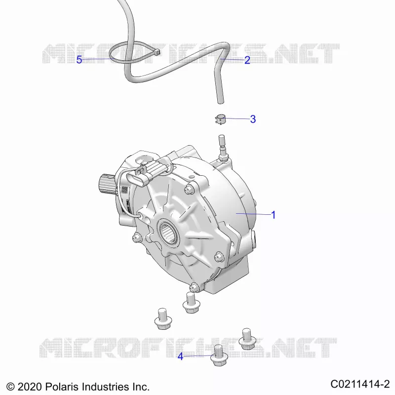 SYSTÃˆME DE TRANSMISSION, FRONT GEARCASE MOUNTING